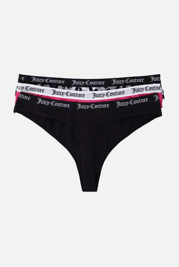 3 PACK SLOGAN COTTON BRIEFS