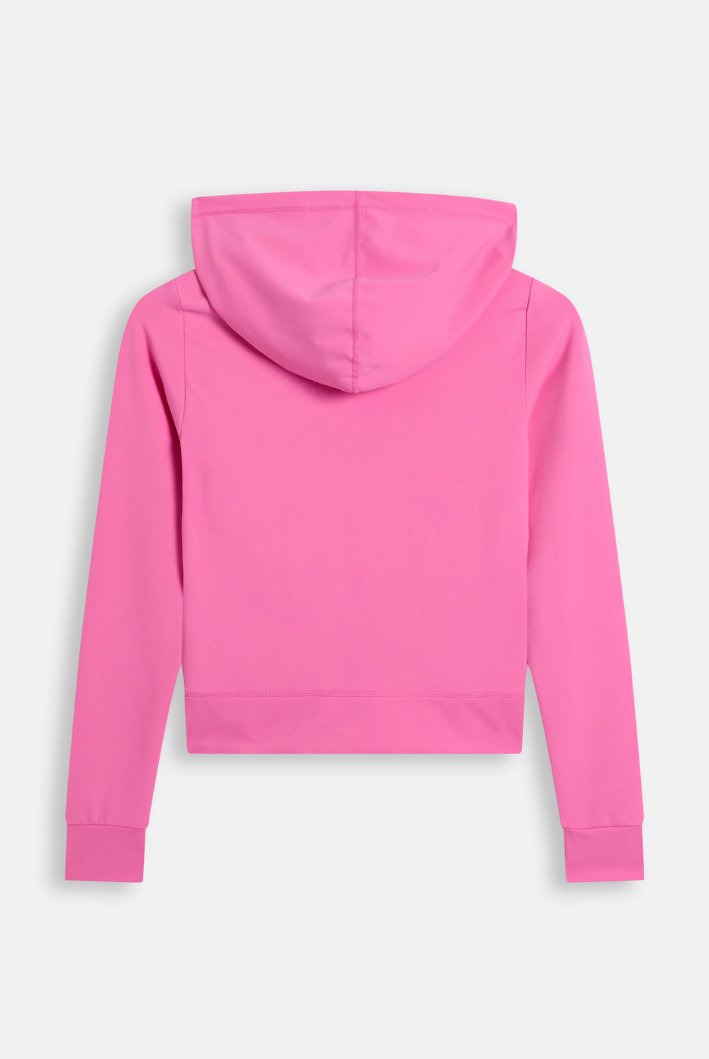 Displays the Wild Orchid 'Juicy' branded Active Fitted Hoodie