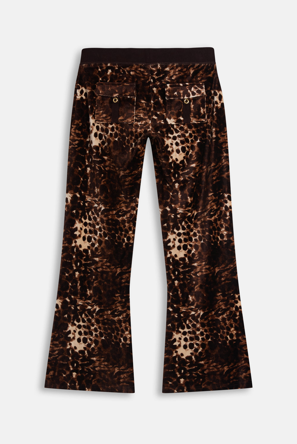 Displays a Java 'Juicy' branded Abstract Animal Caisa Trackpant