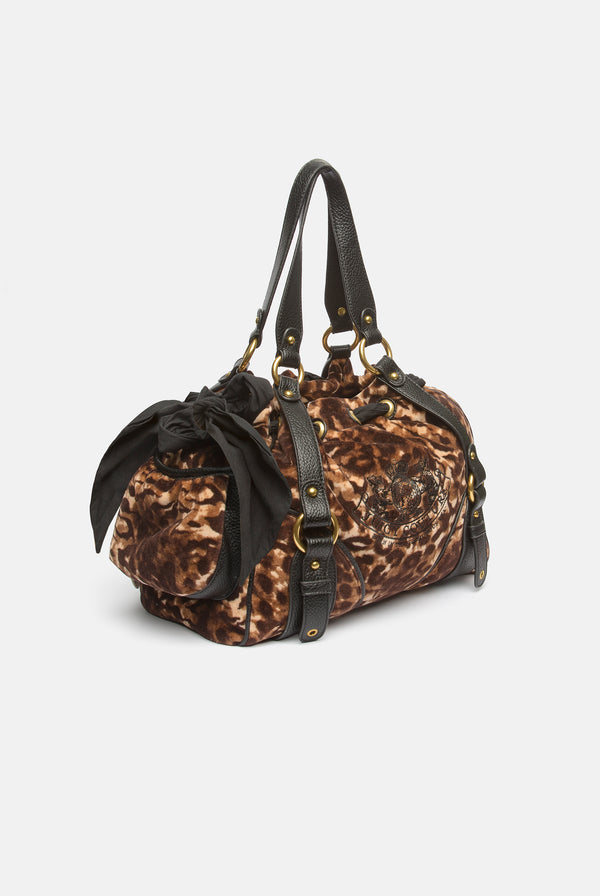 JAVA LEOPARD PRINT DAYDREAMER SHOPPER BAG