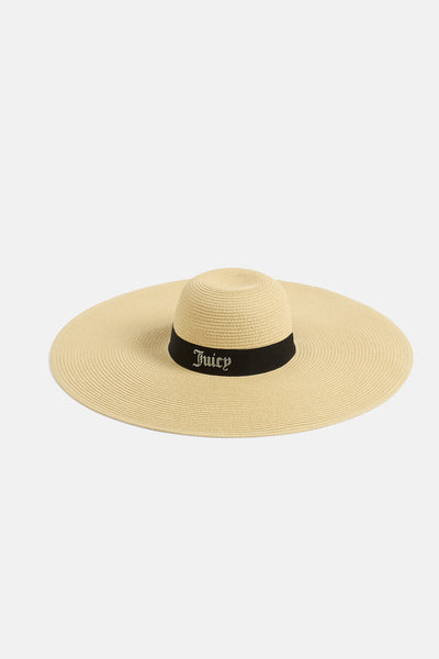 NATURAL FLOPPY STRAW HAT
