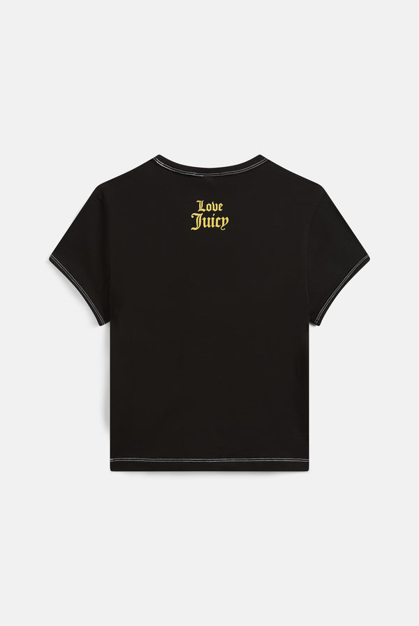 THE ICONS | BLACK 'CALIFREAKINFORNIA' BABY TEE