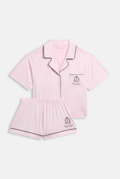 CHERRY BLOSSOM CHATEAU COUTURE SHORT SLEEVE PYJAMA SET