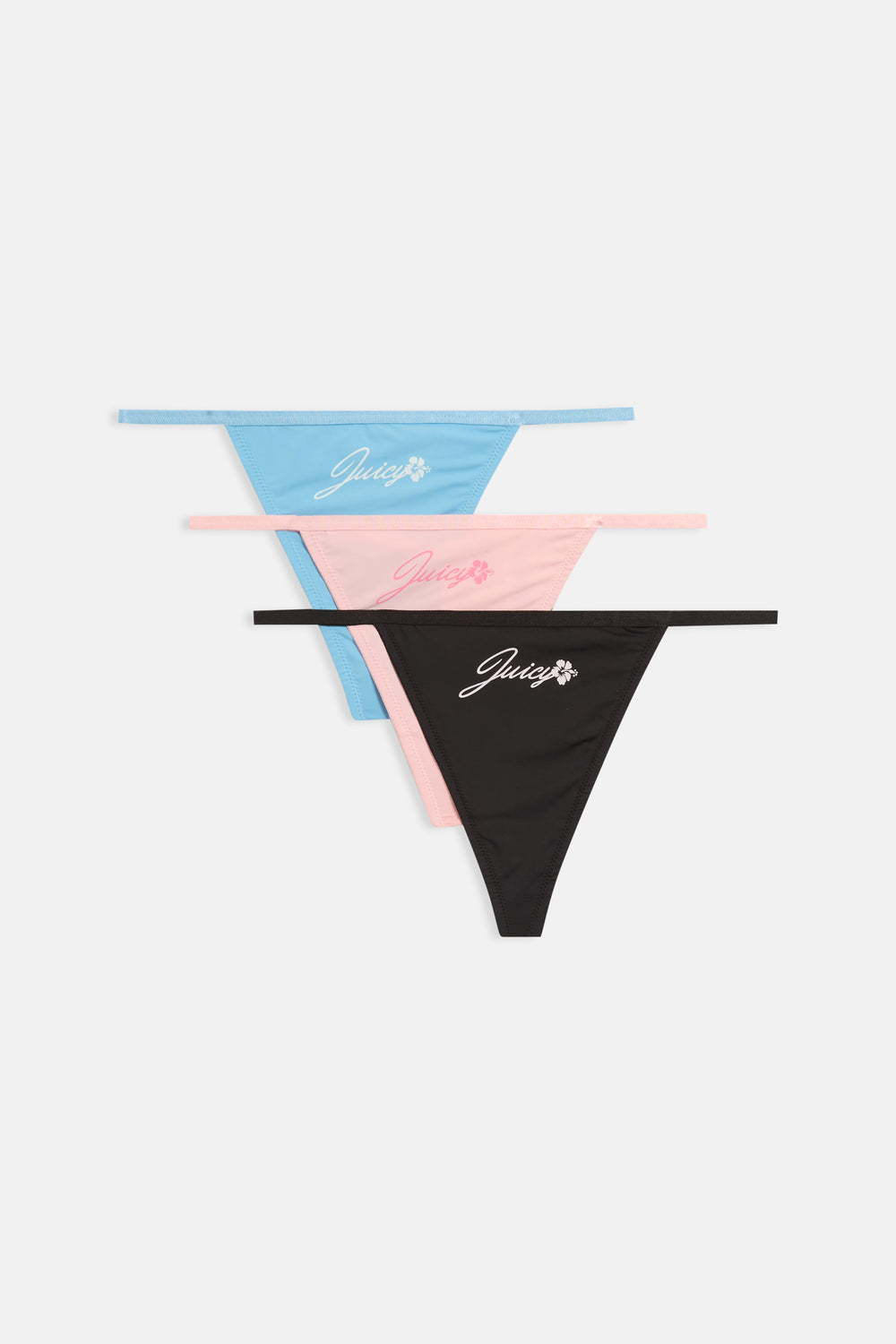 3 PACK ALOHA JUICY THONGS
