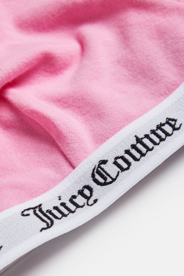 BEGONIA PINK COTTON TRIANGLE BRA