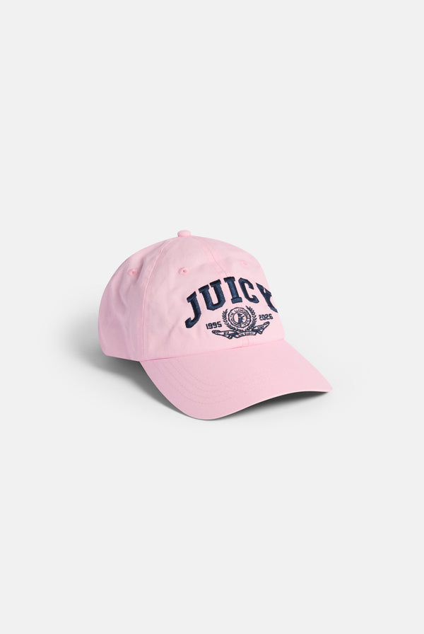 Displays the Cherry Blossom 'Juicy' branded embroidered crest cap 