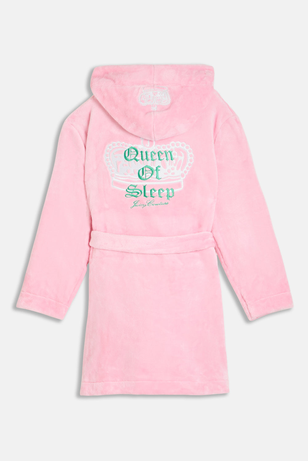 CROWN PLUSH HOODED ROBE