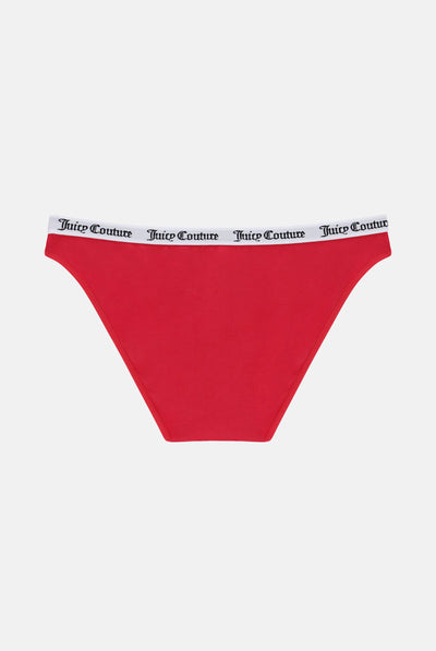 MULTI-PACK OF 3 COTTON BRANDED WAISTBAND BRIEFS