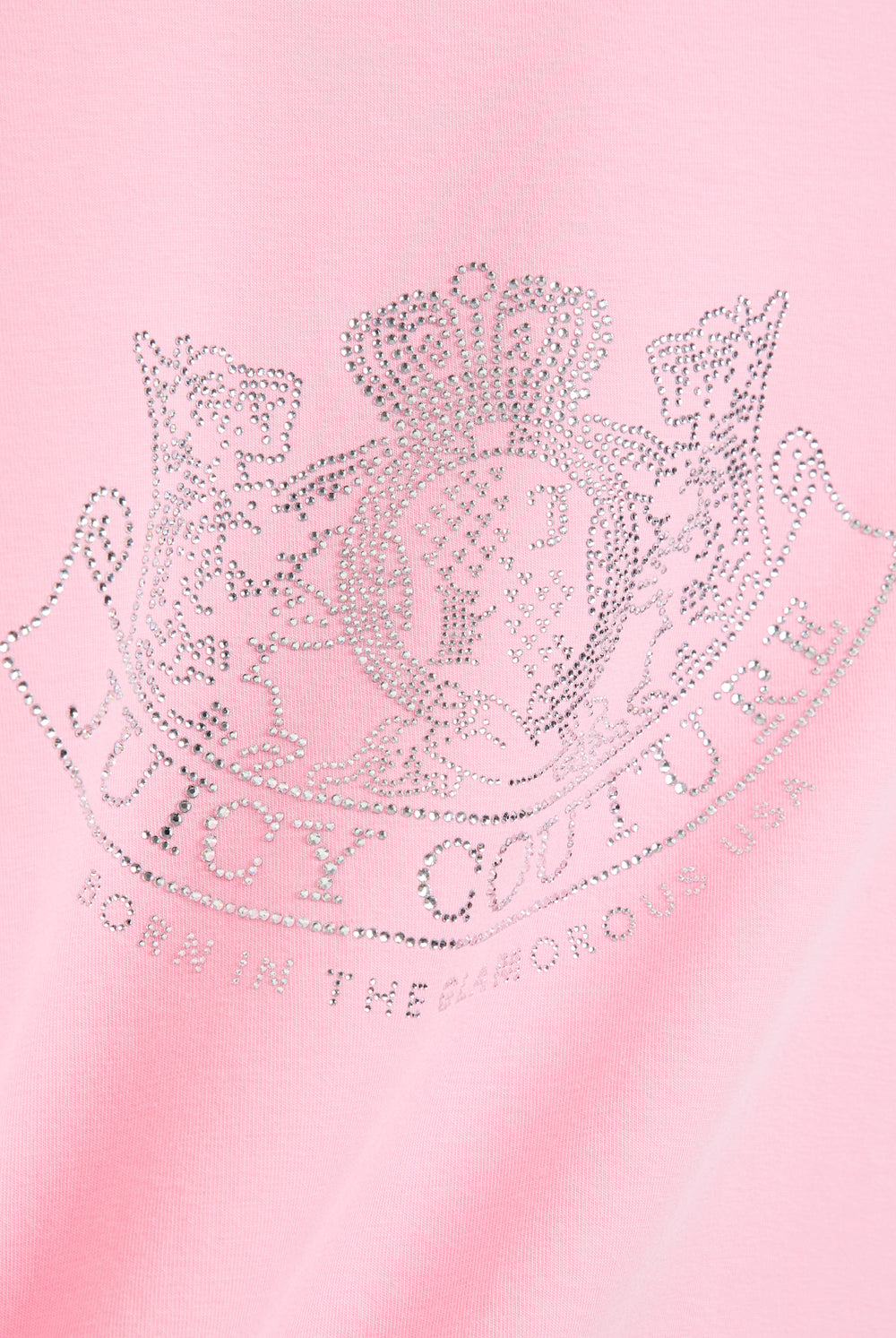 ALMOND BLOSSOM DOG CREST DIAMANTÉ  TSHIRT
