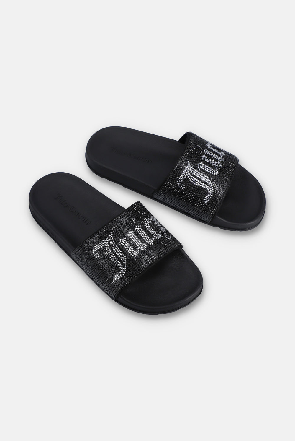 BLACK DIAMANTÉ JUICY SLIDER