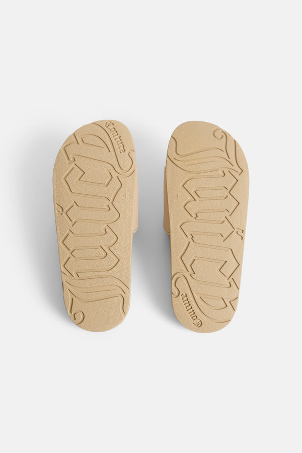NOMAD LOGO EMBOSSED SLIDERS