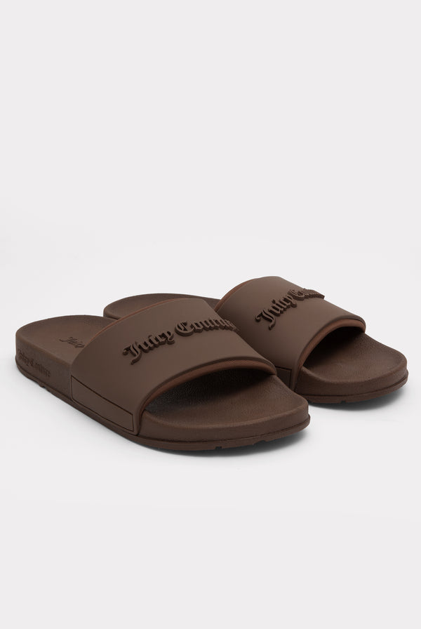 ACORN EMBOSSED SLIDERS