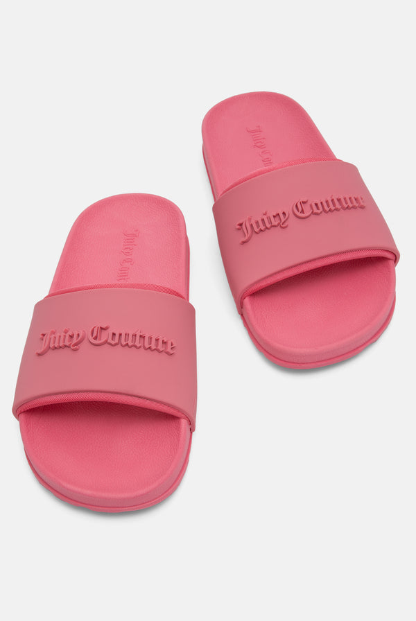 PINK LEMONADE EMBOSSED SLIDERS