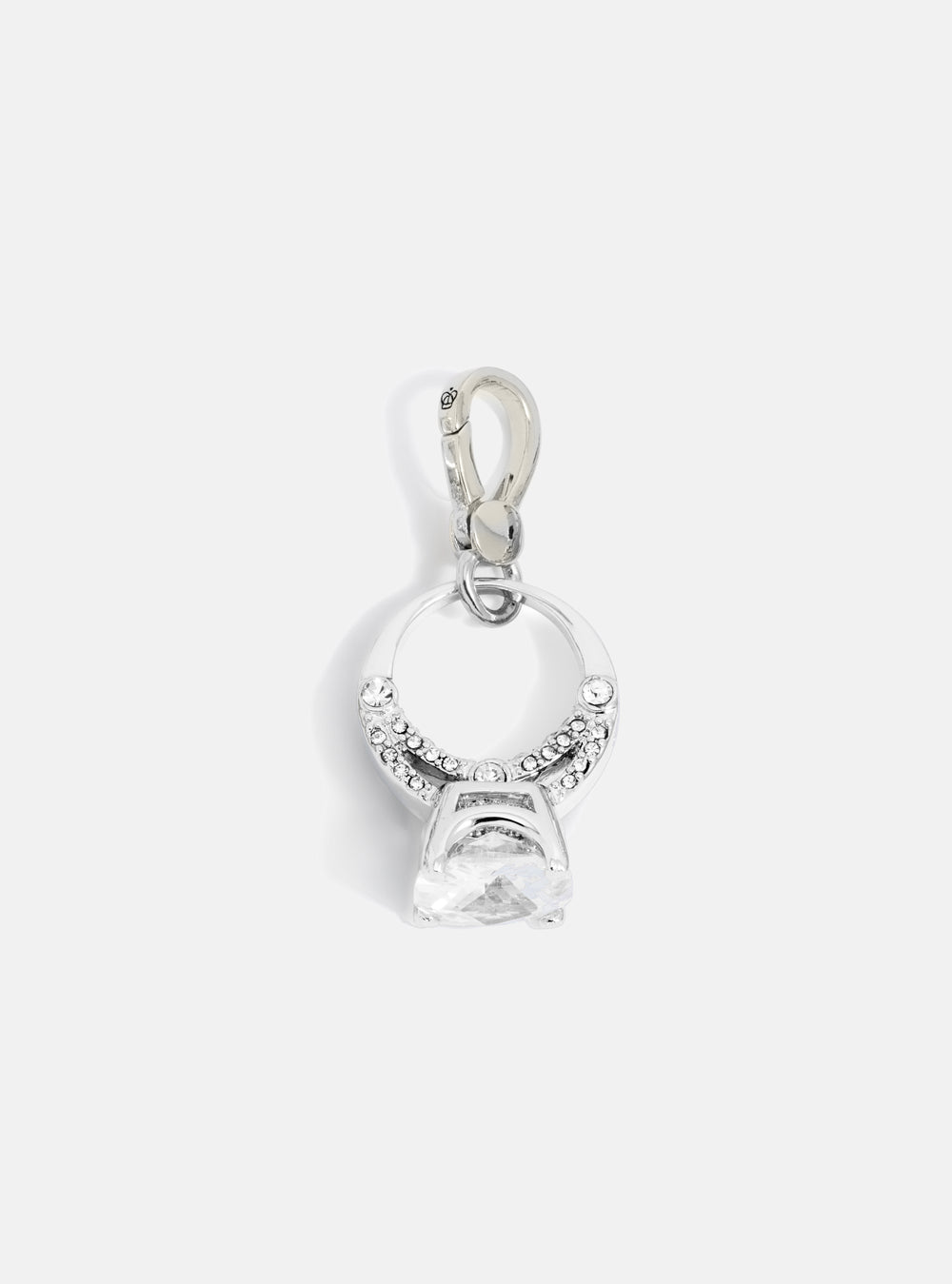 SILVER WEDDING RING CHARM