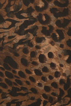 Displays the Animal 'Juicy' branded low rise flared jeans featuring the close up on the print 