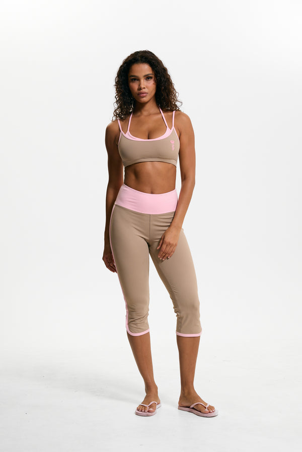 Fungi Sport Contrast Capris