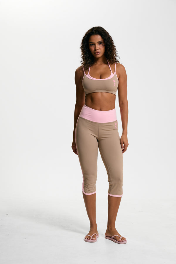 Fungi Sport Contrast Capris