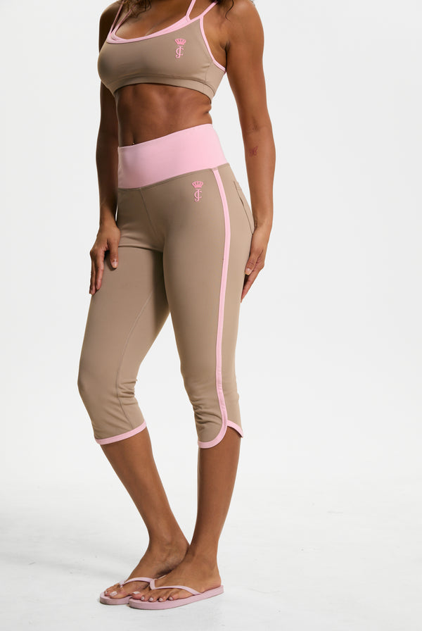 Fungi Sport Contrast Capris