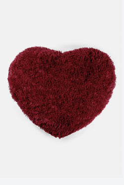 Displays the Winetasting 'Juicy' branded Fluffy Heart Pet Bed