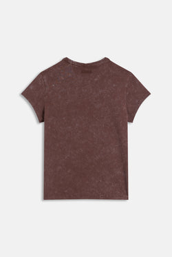 Displays the Java 'Juicy' branding Princess Superstar Washed T-Shirt
