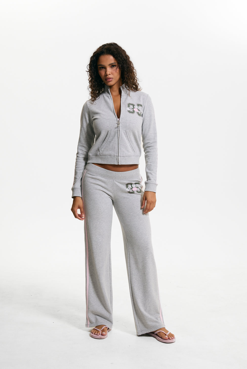 Silver Marl Juicy Sport 95 Trackpant