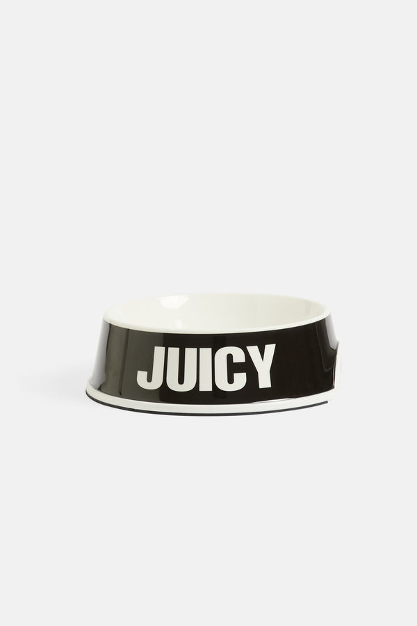 BLACK & WHITE JUICY PET BOWL