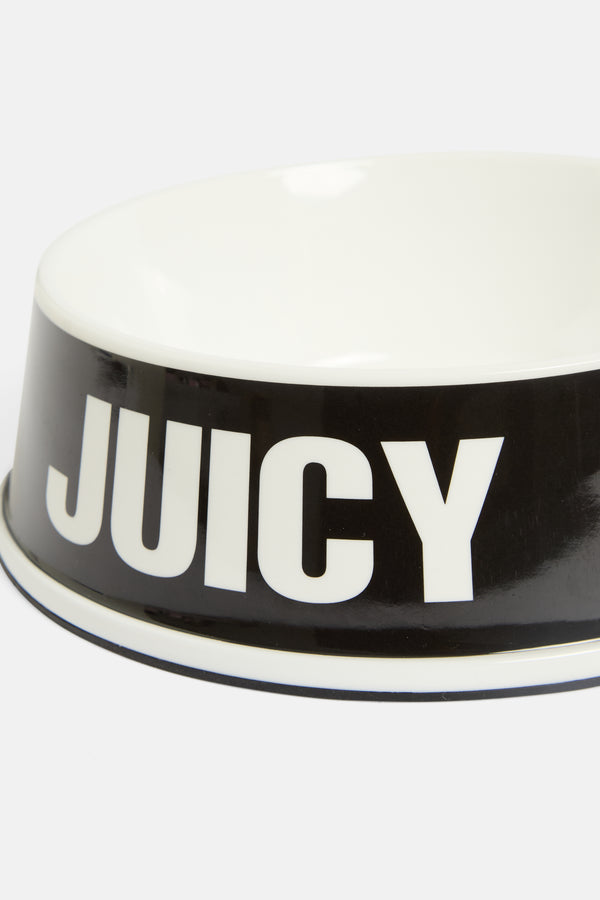 BLACK & WHITE JUICY PET BOWL