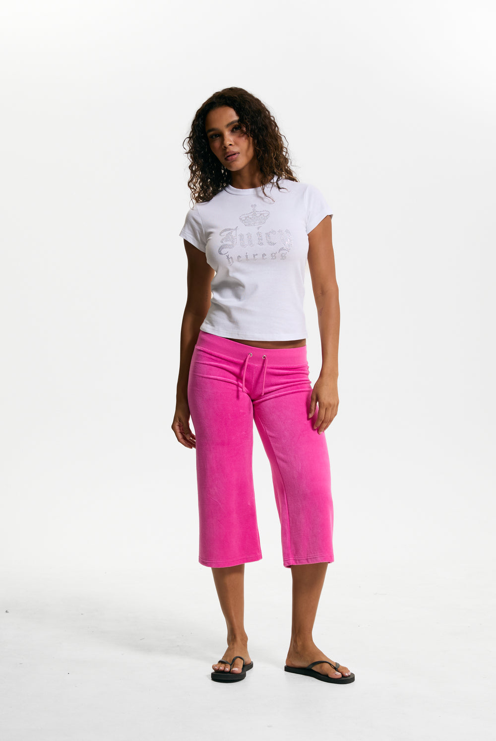 White Heiress Diamante Tee