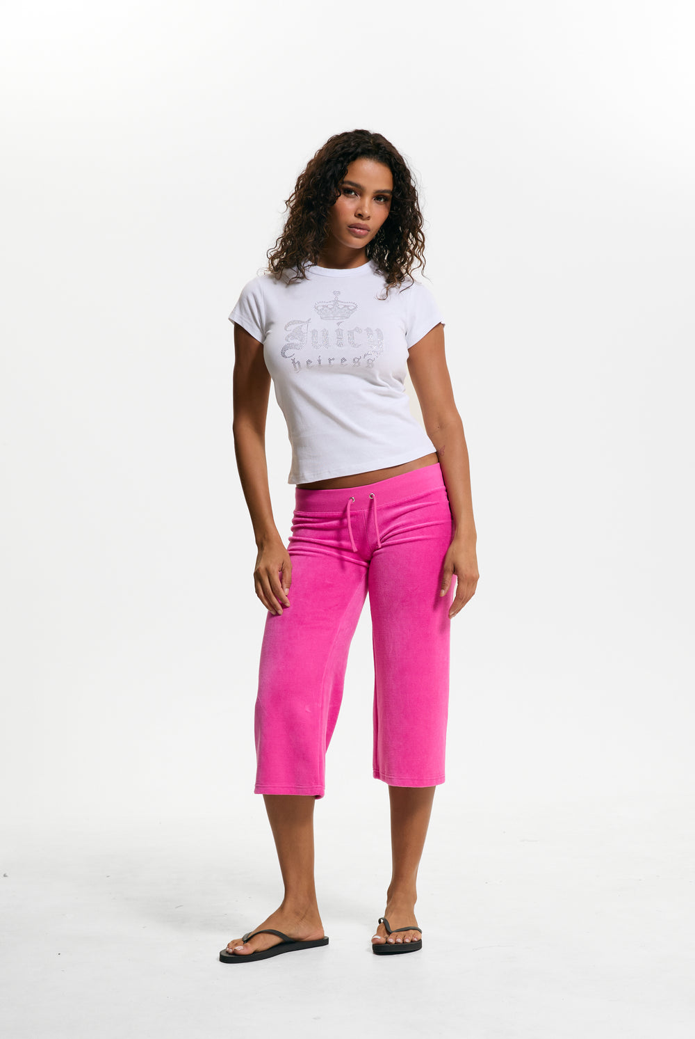 White Heiress Diamante Tee