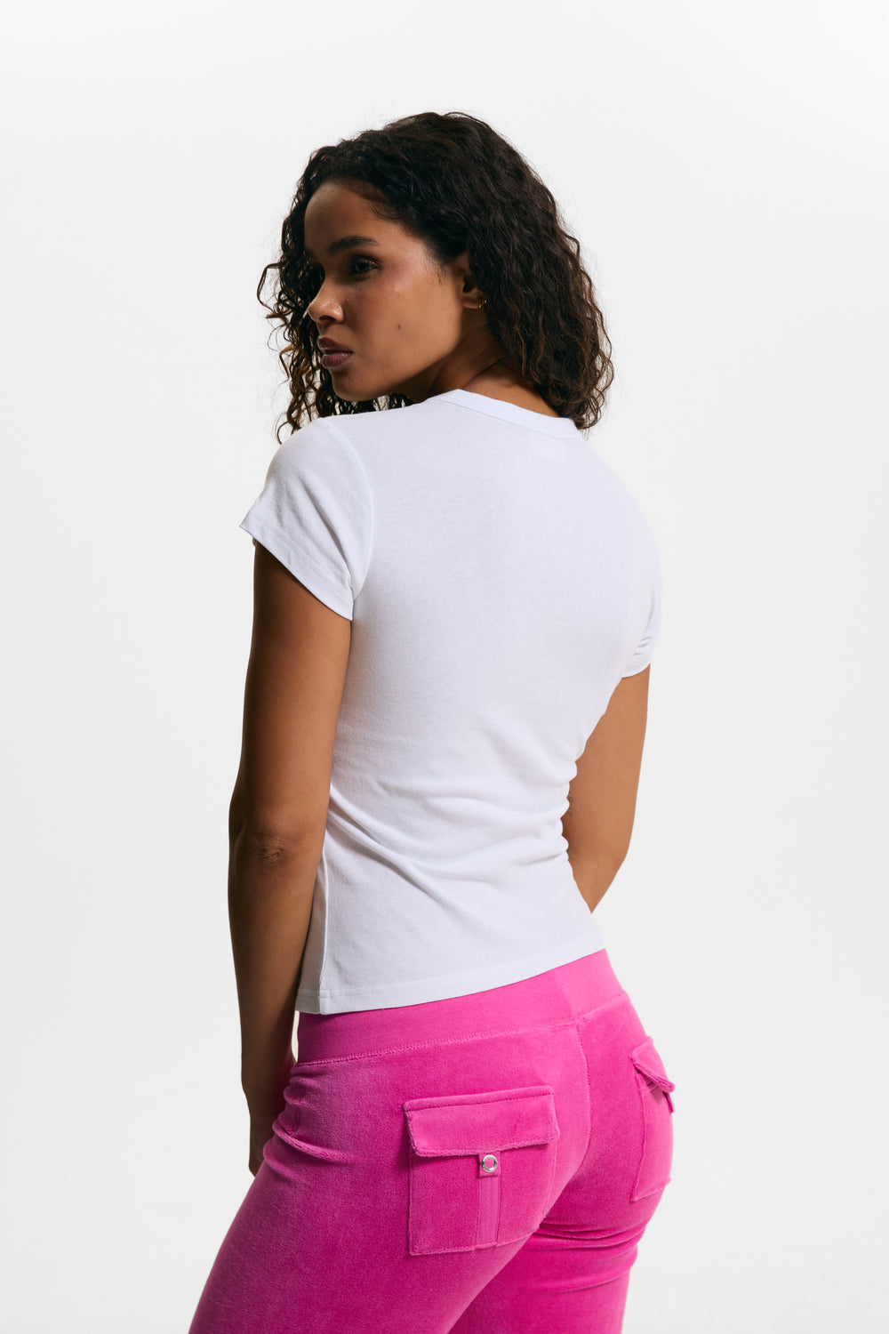 White Heiress Diamante Tee
