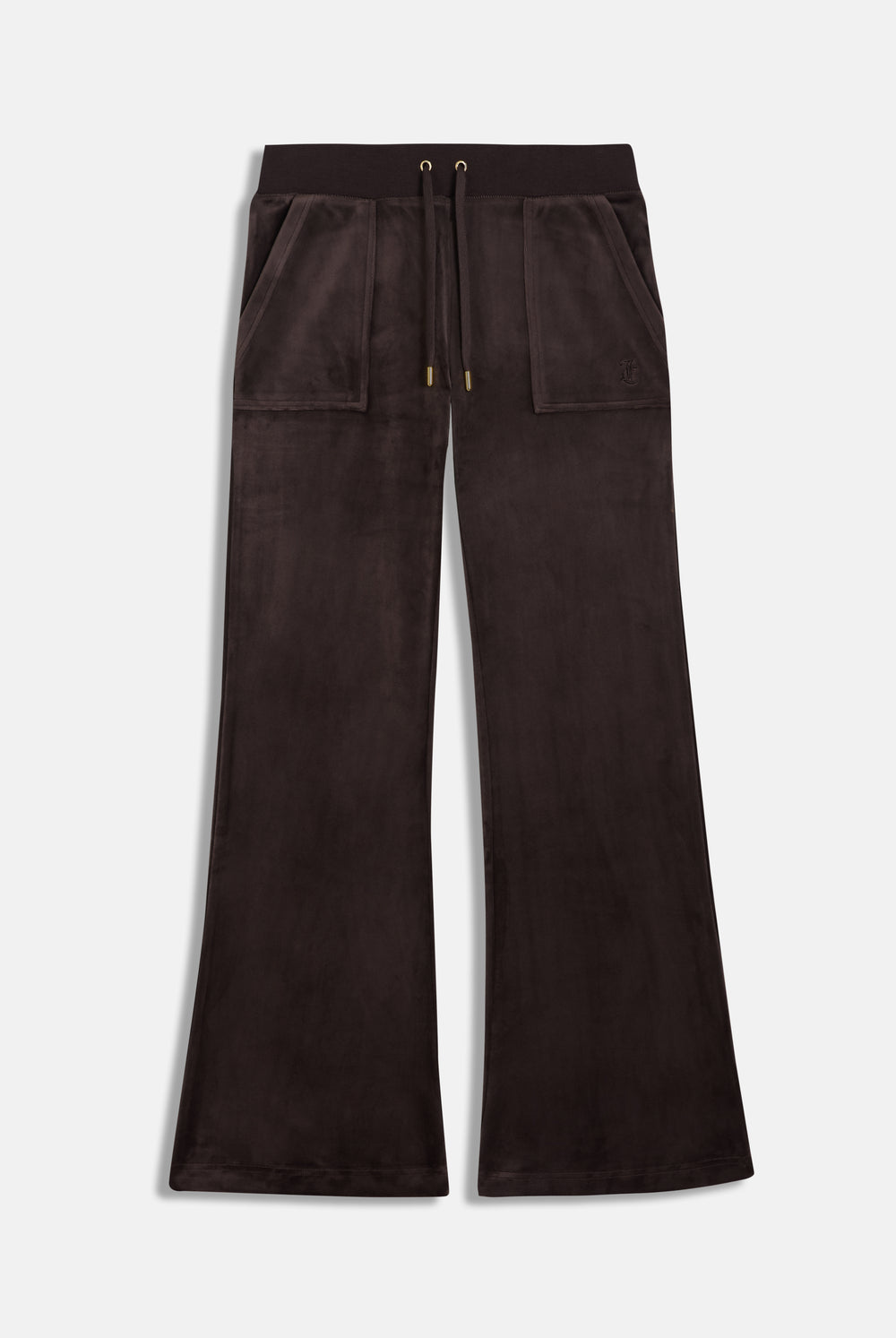 Java Low Rise Flare Classic Velour Track Pant