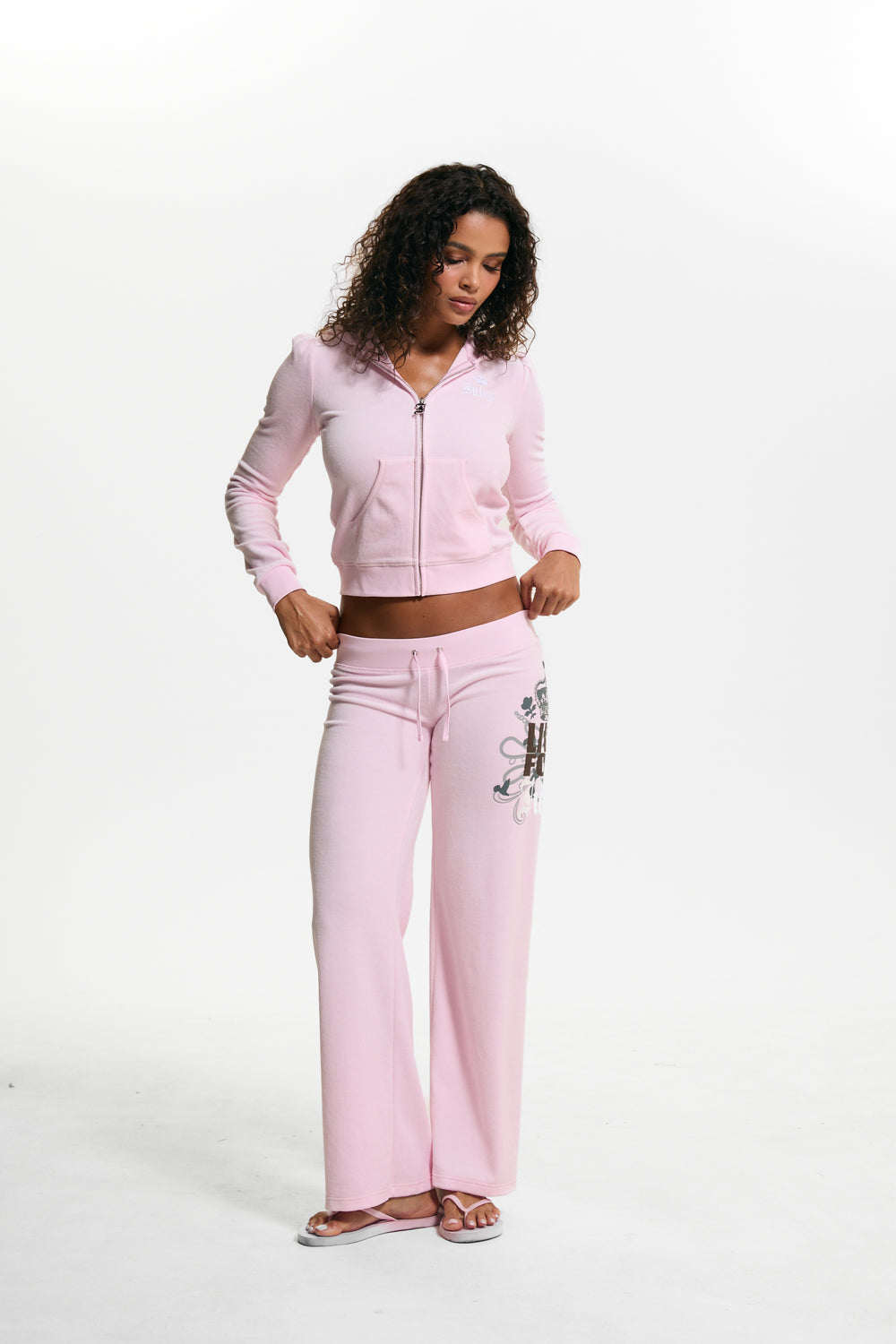 Cherry Blossom Live For Juicy Og Straight Trackpants