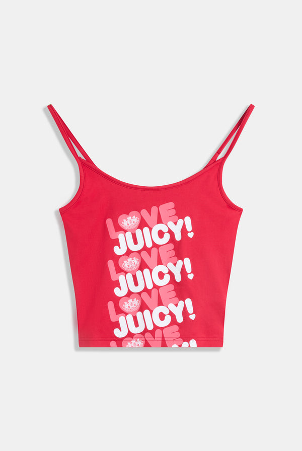 Displays the Toreador 'Juicy' branded Love Juicy vest 