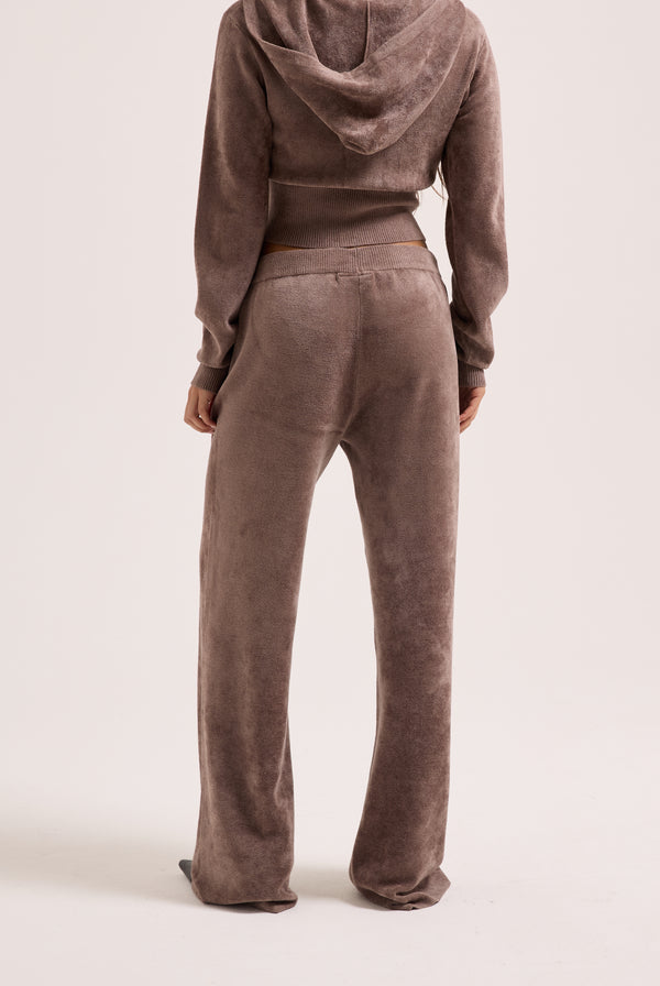 STRING LUXE KNIT STRAIGHT LEG PANT