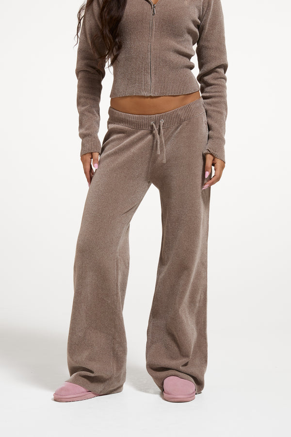 STRING LUXE KNIT STRAIGHT LEG PANT