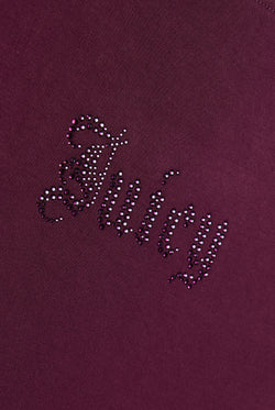 Displays the Winetasting 'Juicy' branded Boat Neck Long Sleeve T-Shirt featuring the juicy branding 