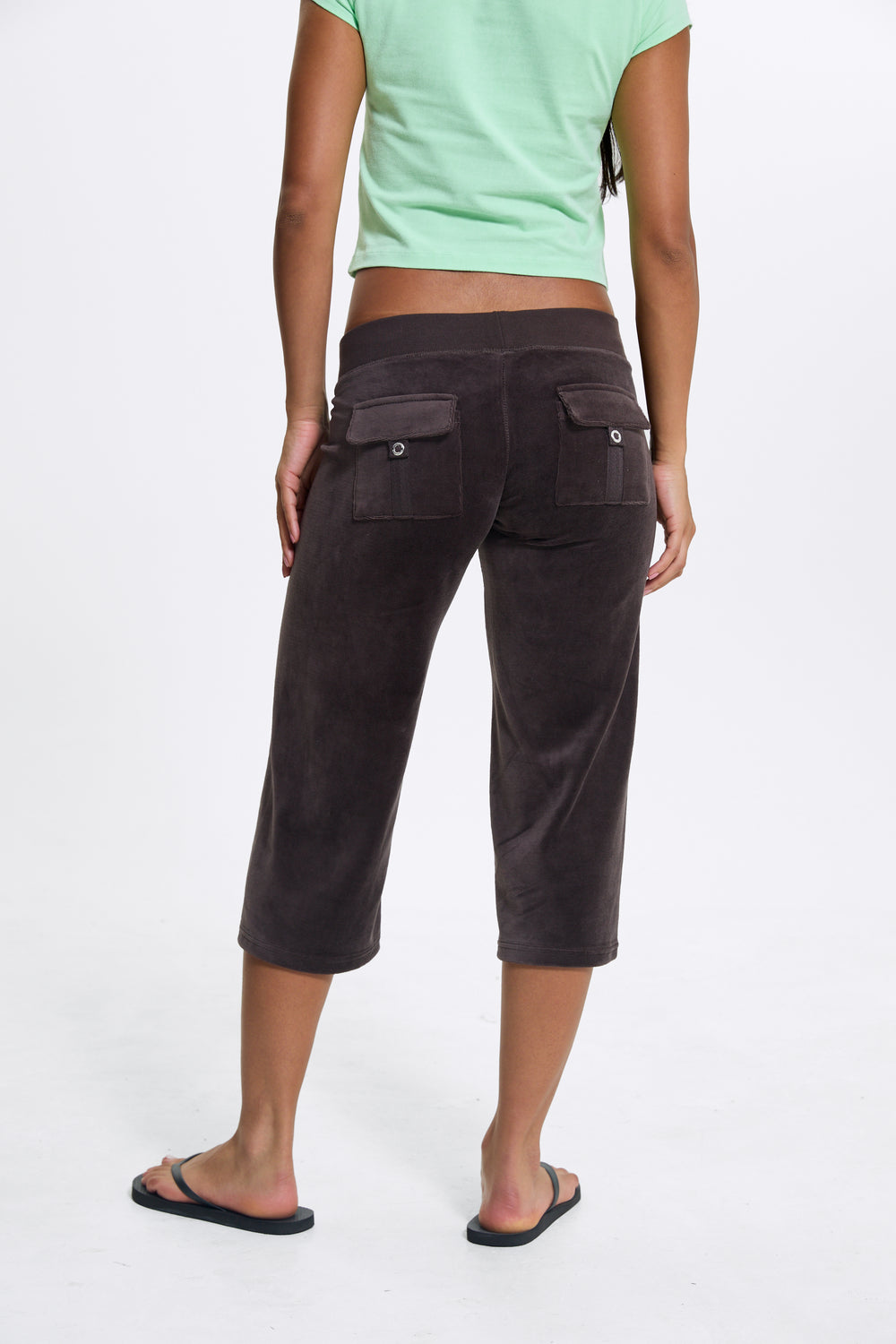JAVA OG STRAIGHT POCKETED CAPRI PANTS