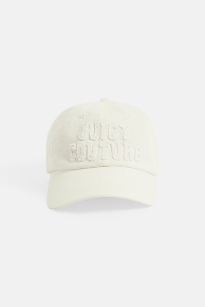 CREAM DENIM JUICY COUTURE CAP