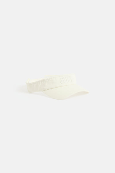 CREAM DENIM VISOR