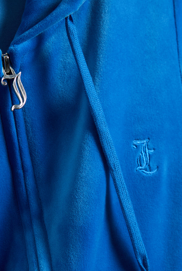 PRINCESS BLUE CLASSIC VELOUR ROBERTSON HOODIE