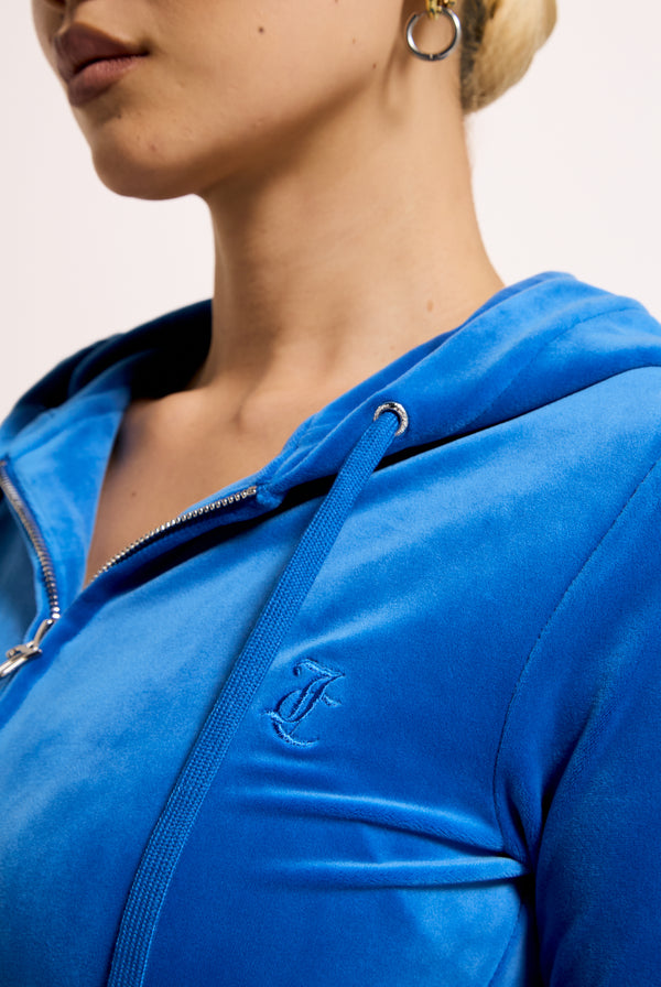 PRINCESS BLUE CLASSIC VELOUR ROBERTSON HOODIE