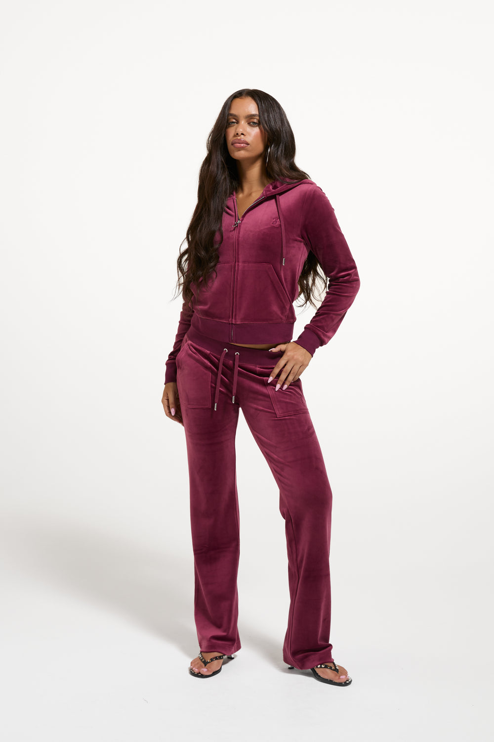 TAWNY PORT CLASSIC VELOUR DEL RAY POCKETED BOTTOMS