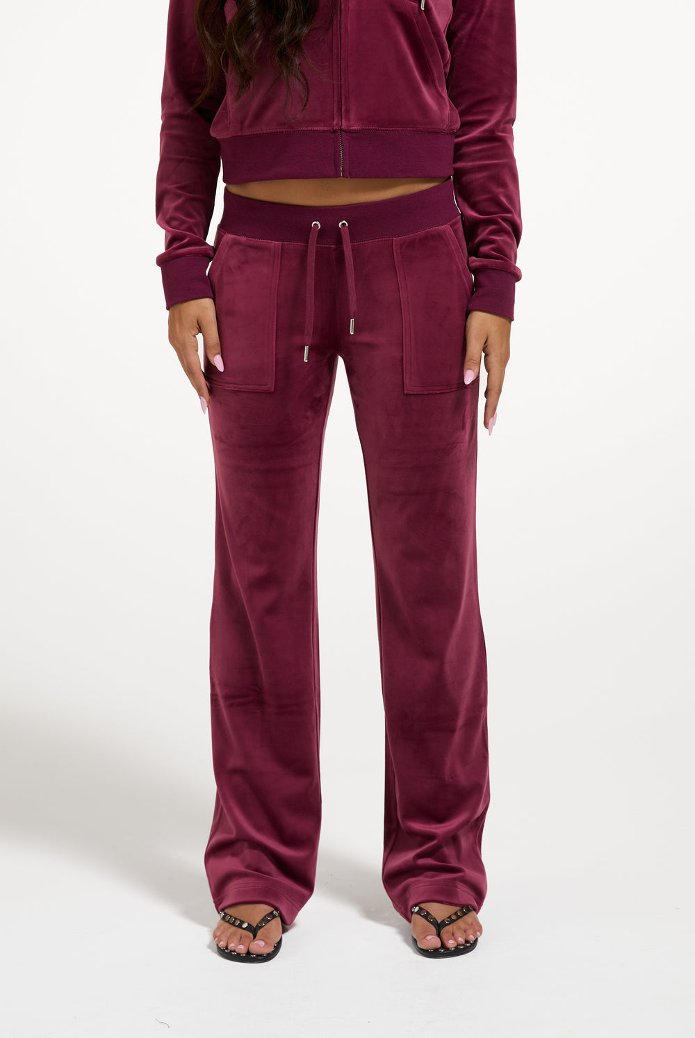 TAWNY PORT CLASSIC VELOUR DEL RAY POCKETED BOTTOMS