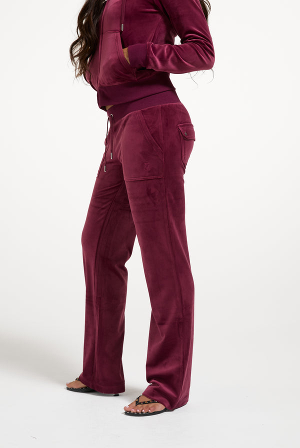 TAWNY PORT CLASSIC VELOUR DEL RAY POCKETED BOTTOMS