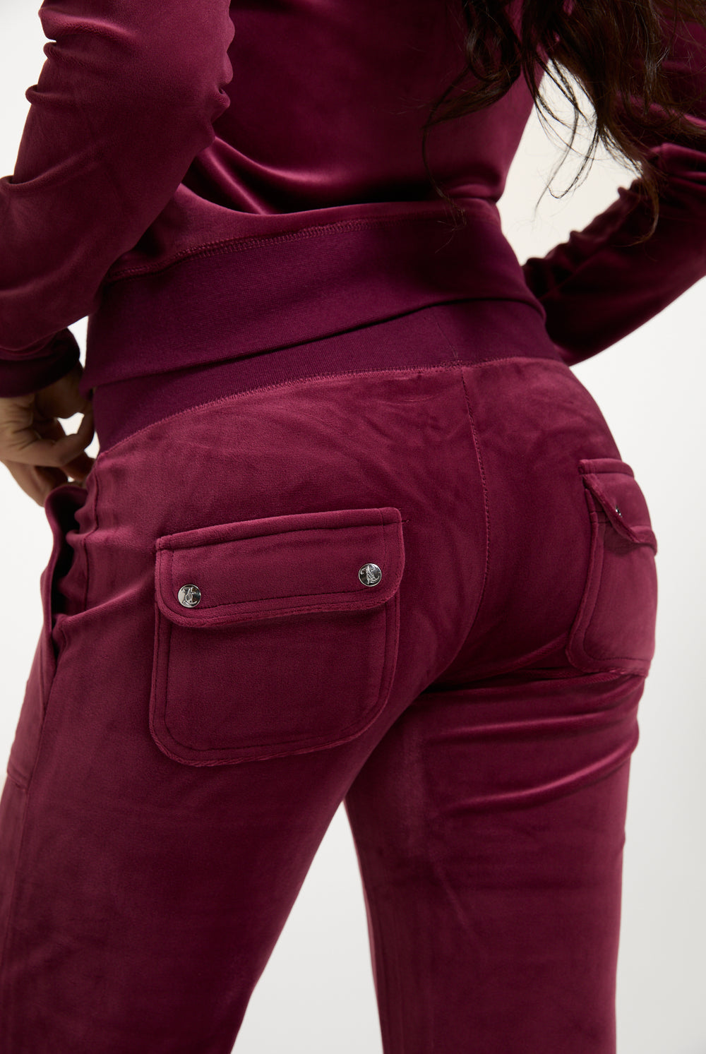 TAWNY PORT CLASSIC VELOUR DEL RAY POCKETED BOTTOMS