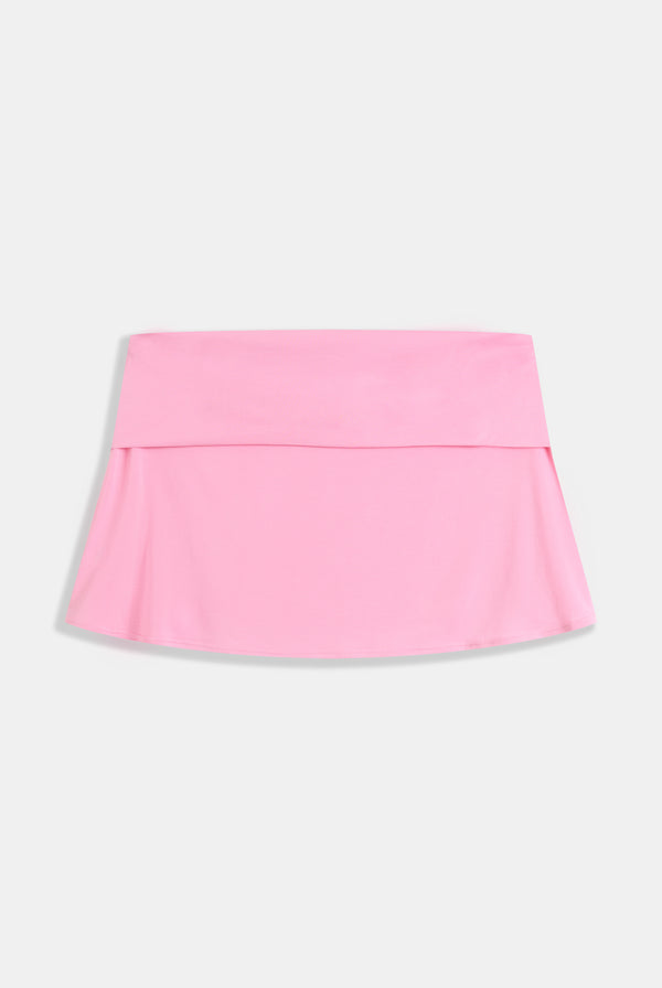 COTTON CANDY DIAMANTÉ ROLL DOWN SKIRT