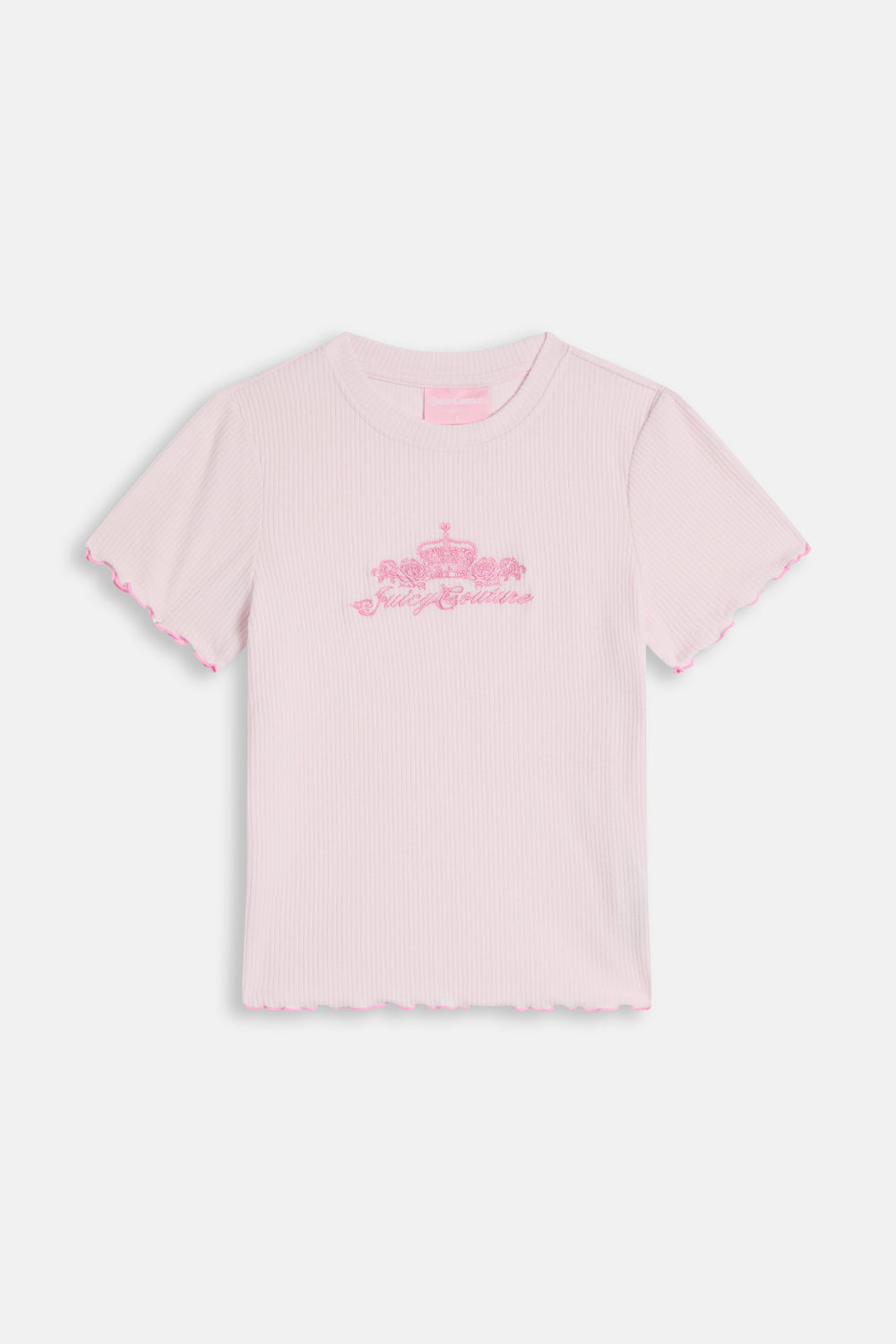 Displays the Cherry Blossom 'Juicy' branded Rose Rib Pyjama Set
