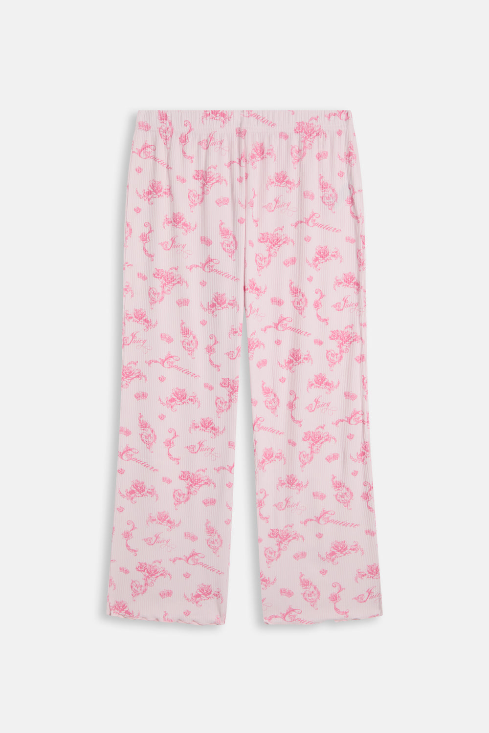 Displays the Cherry Blossom 'Juicy' branded Rose Rib Pyjama Set