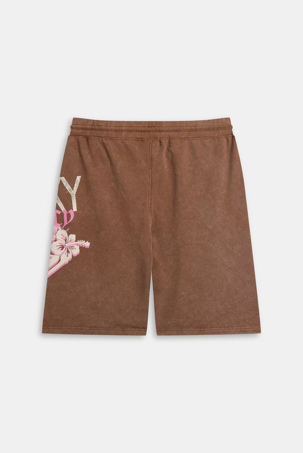 Displays the Tiramisu Roxy & Juicy couture relaxed jorts 