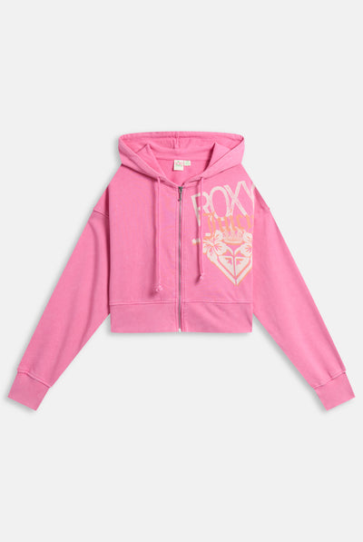 AZALEA PINK ROXY x JUICY COUTURE BOXY HOODIE